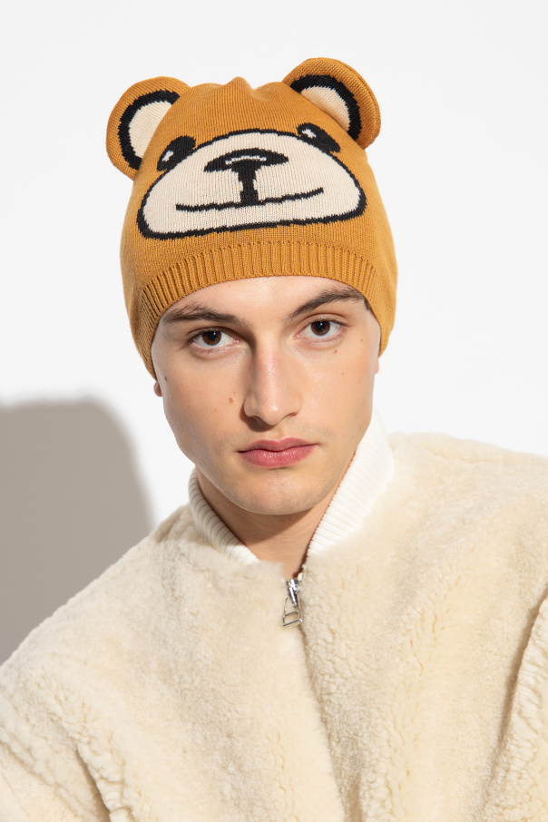 SchaferandweinerShops | Moschino Beanie with teddy bear